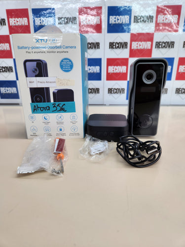 Timbre Inalámbrico con Cámara WiFi, 2K HD XTU
